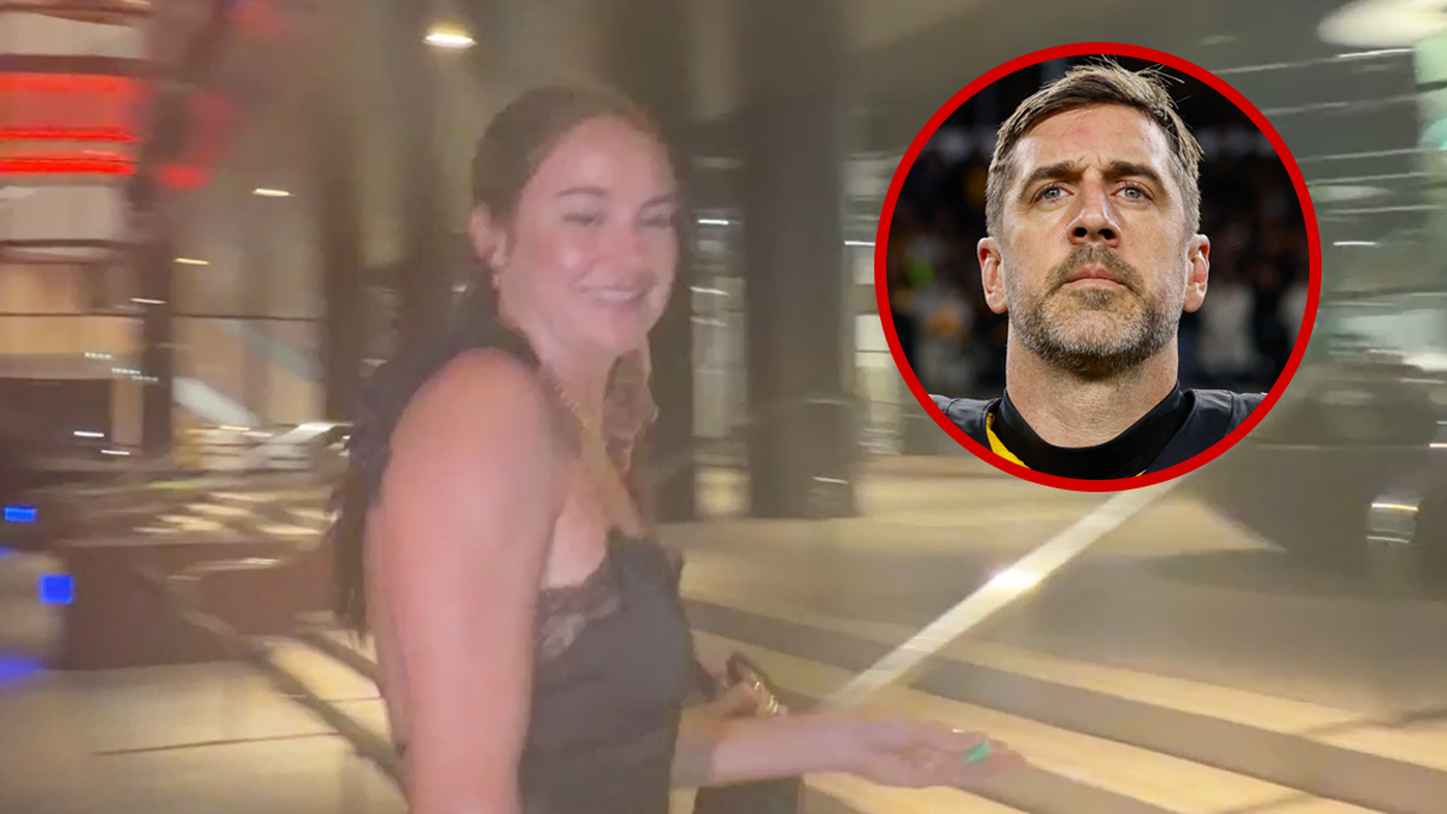 Shailene Woodley Laughs Off Aaron Rodgers' Comments About Their Romance