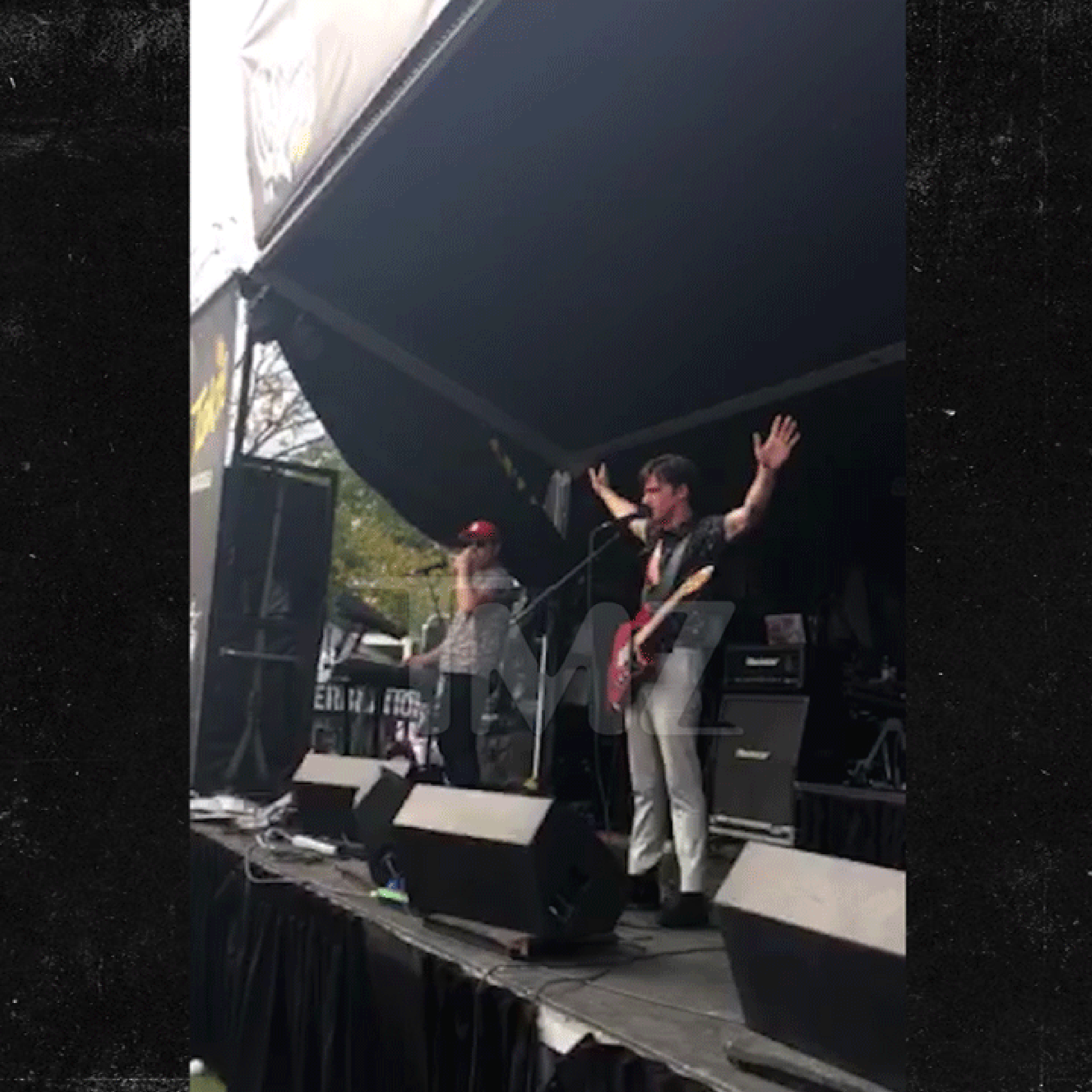 Drake Bell Angrily Throws Ball Back High School Crowd During Concert,  Scolds Them