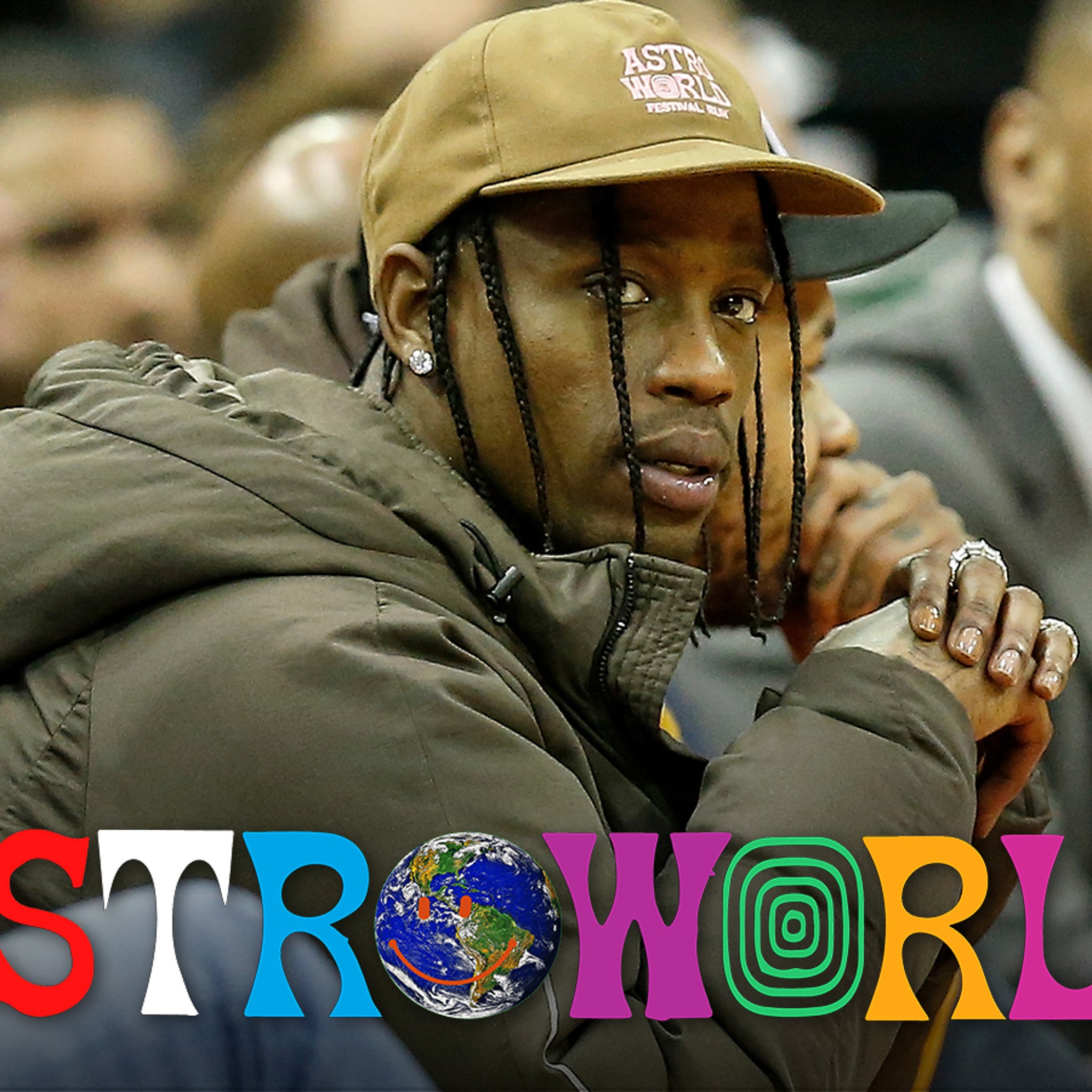Travis Scott Holed Up at Home, Giving 
