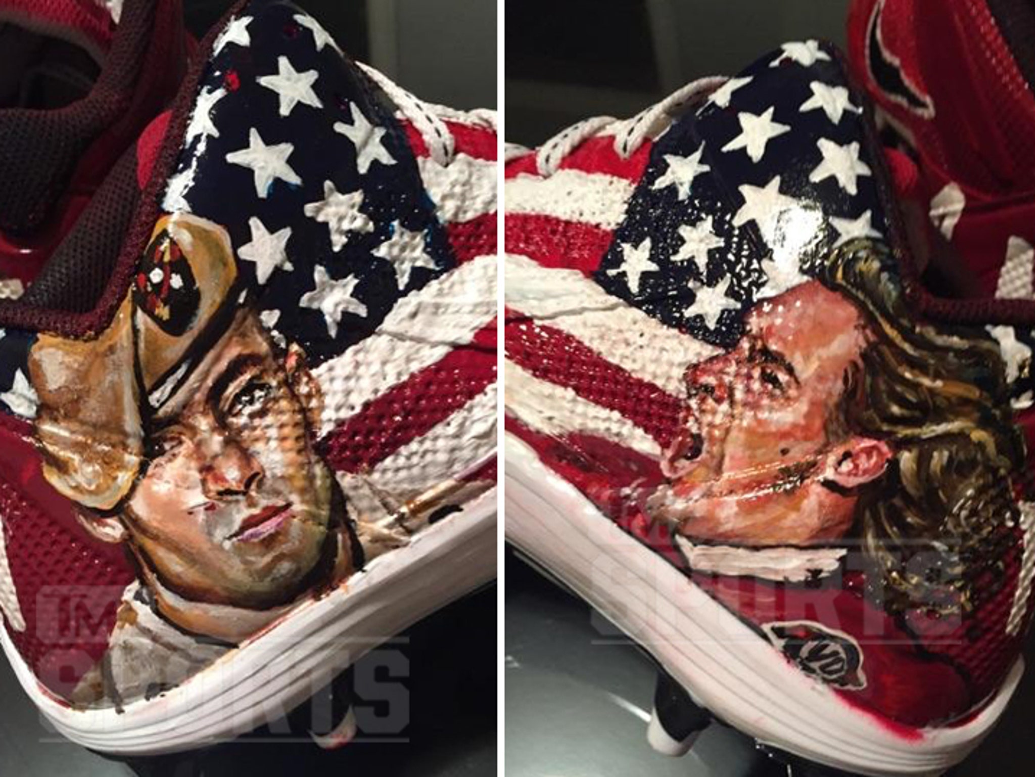 Antonio Brown's new cleats pay tribute to Pat Tillman and are