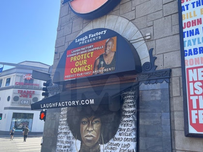 laugh factory dave chappelle sign