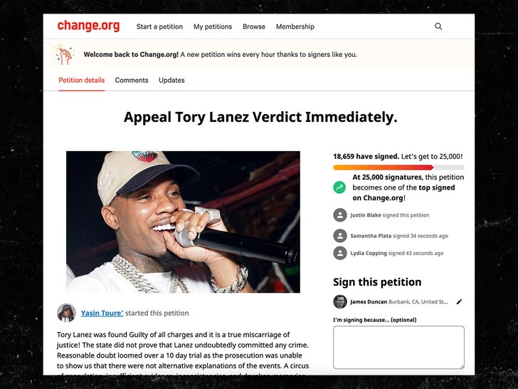 Pétition des fans de Tory Lanez pour faire appel dans le verdict de Meg Thee Stallion, Jury d’attaque, Jay-Z
