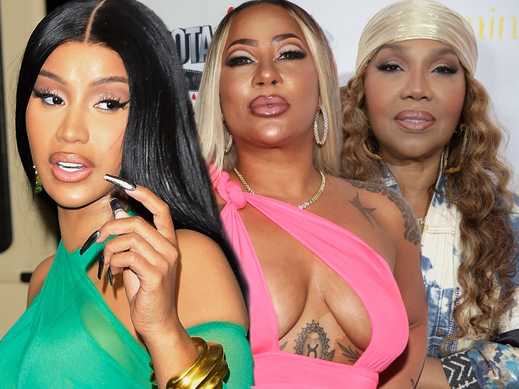 cadri b Mona Scott hazel e getty comp