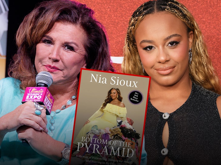 Abby Lee Miller i Nia Soux na dole piramidy getty 1