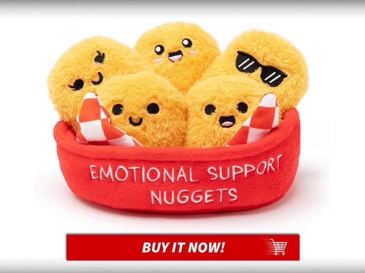 Emotional-Support-Chicken-Nuggets-Gifts-Guide-Gifts-Party-White-Elephant-HOME