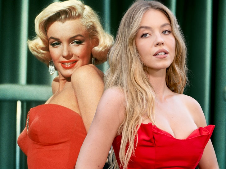 marilyn monroe sydney sweeney getty comp V2