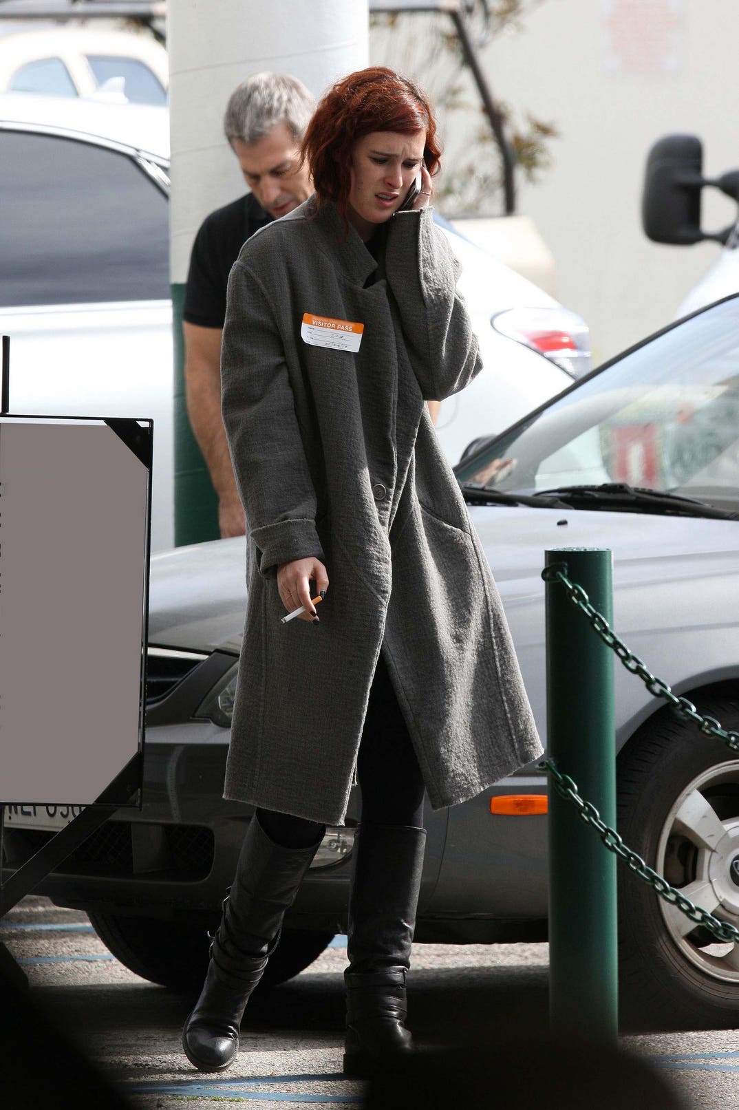 does demi moore smoke cigarettes Rumer Willis -- Supporting Mom