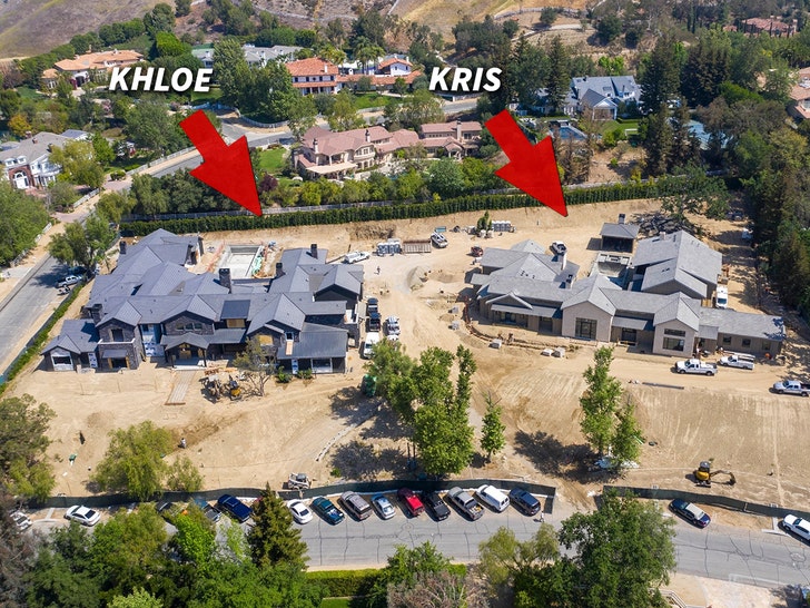 Khloe Kardashian & Kris Jenner claim they were 'CONNED by builder who ran  off with deeds to their side-by-side mansions