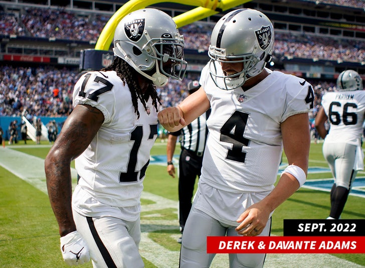 Derek Carr's 'wish' for Raiders' Davante Adams, Maxx Crosby