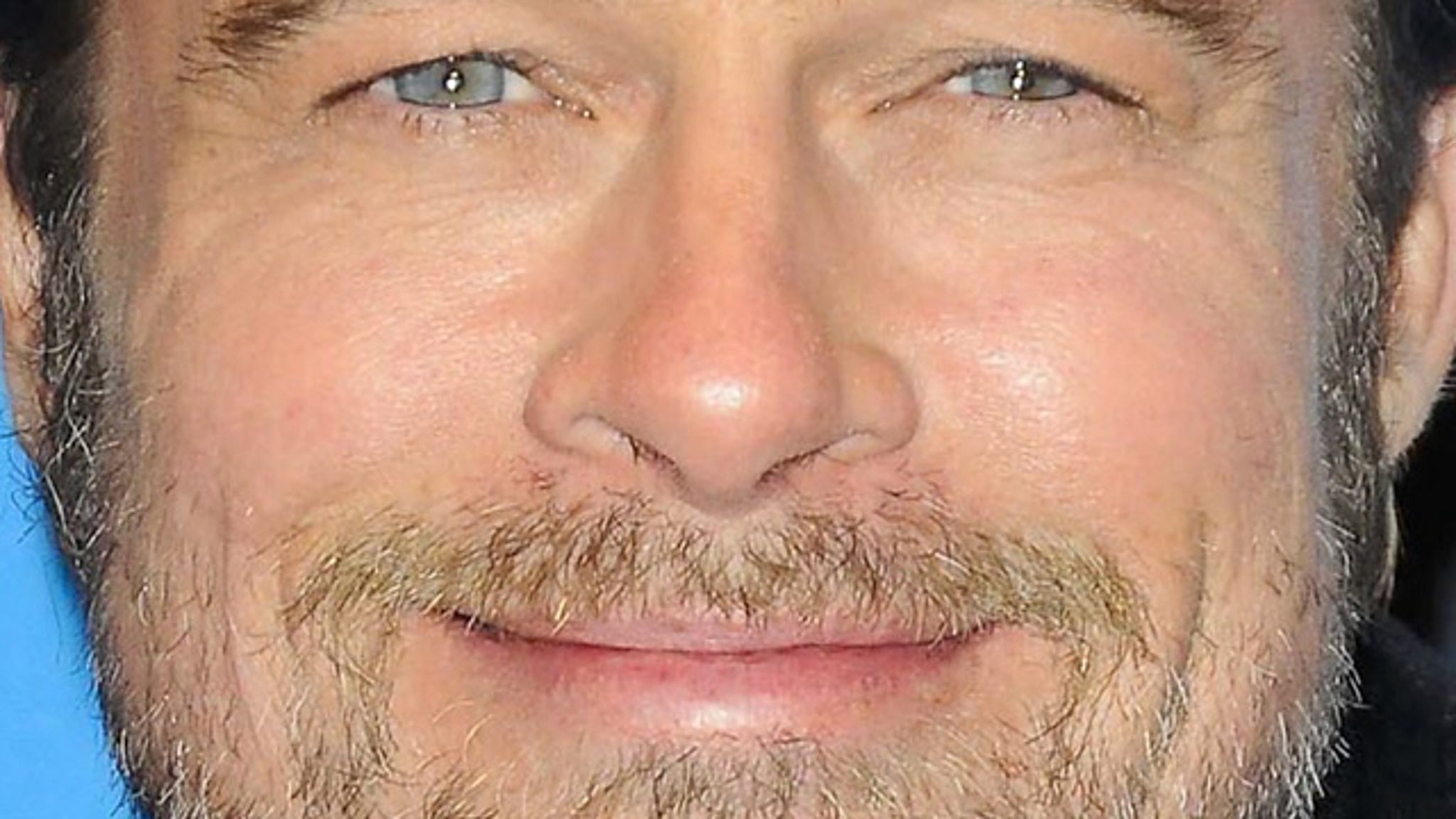 Brad Pitt by a Nose ... Hair