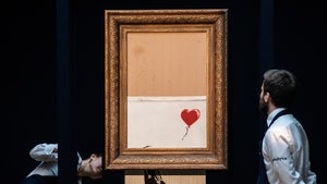 Banksy Shredded Painting Sells for Record $25 Million at Auction