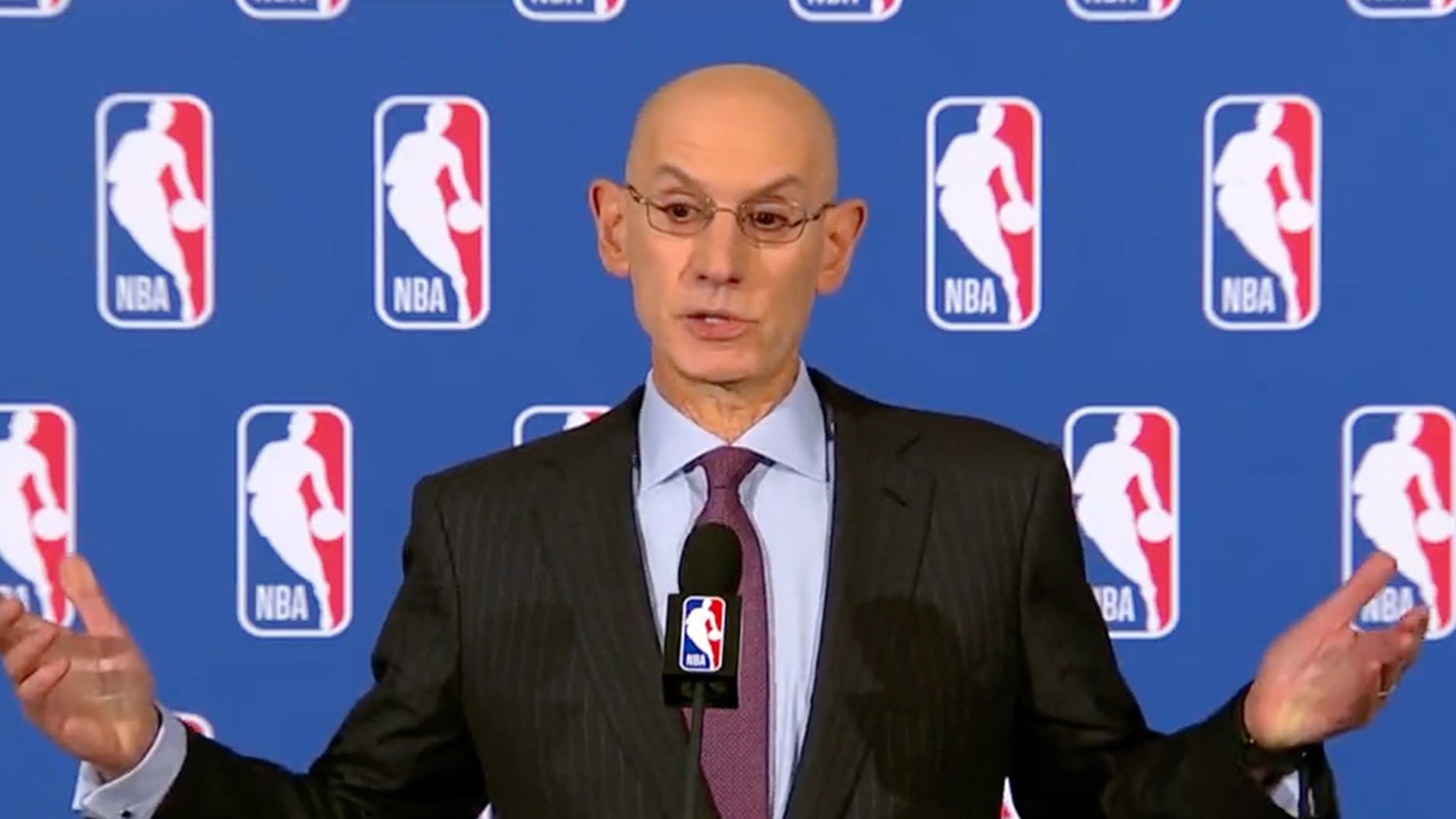 Adam Silver Says Donald Sterling Situation 'Dramatically Different' Than Robert Sarver thumbnail