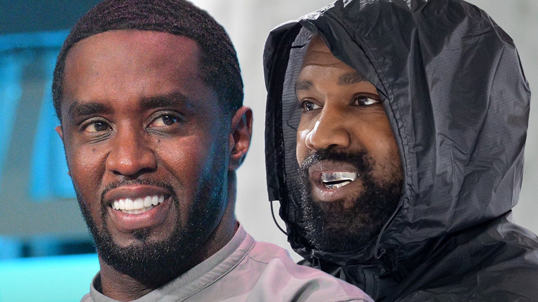 Diddy, White Lives Matter Beef'in ardından Rolling Loud'da Kanye West'i izliyor