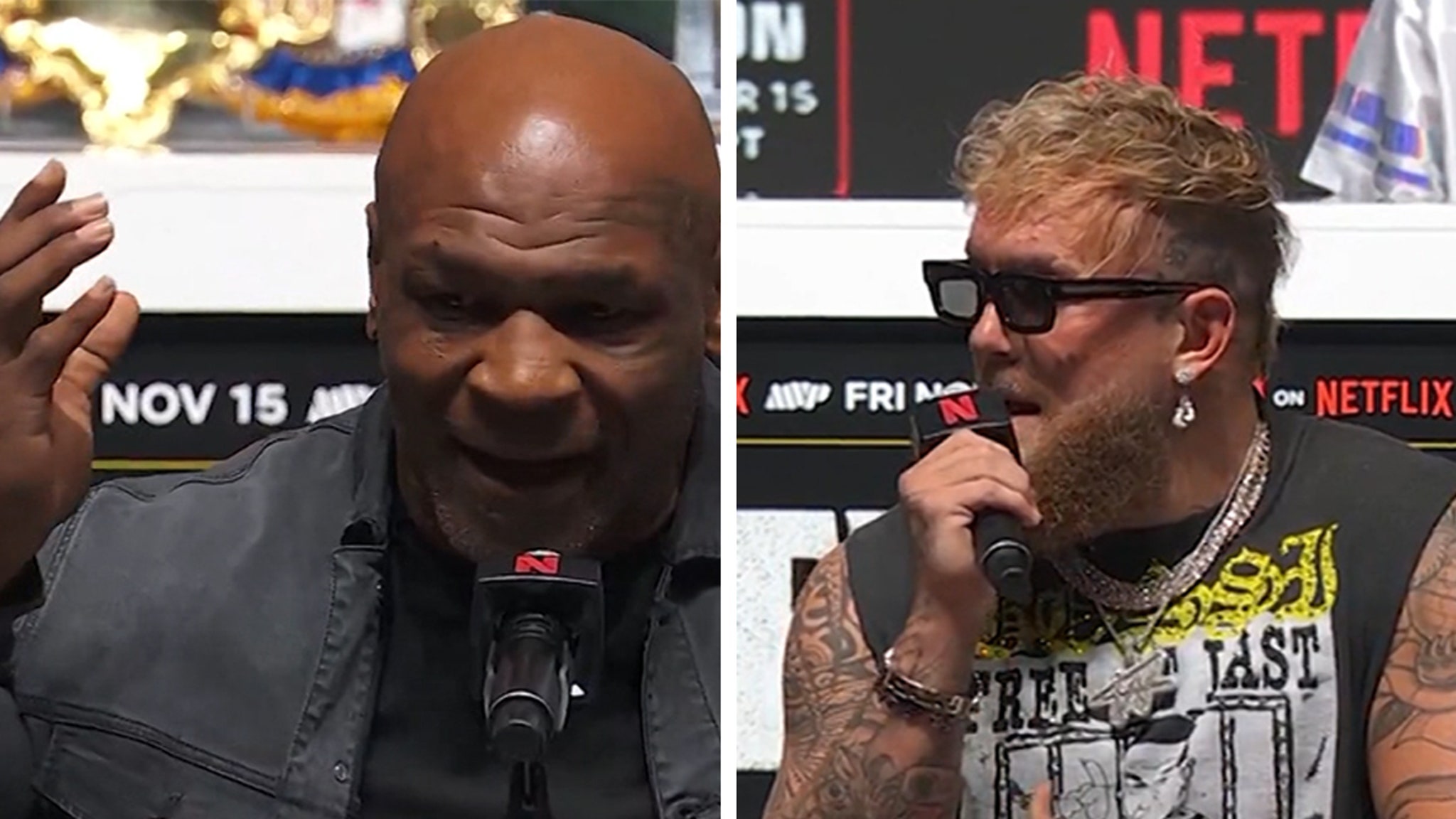 Jake Paul Calls Out Mike Tyson For Being ‘Boring’ During Fight Press Conference