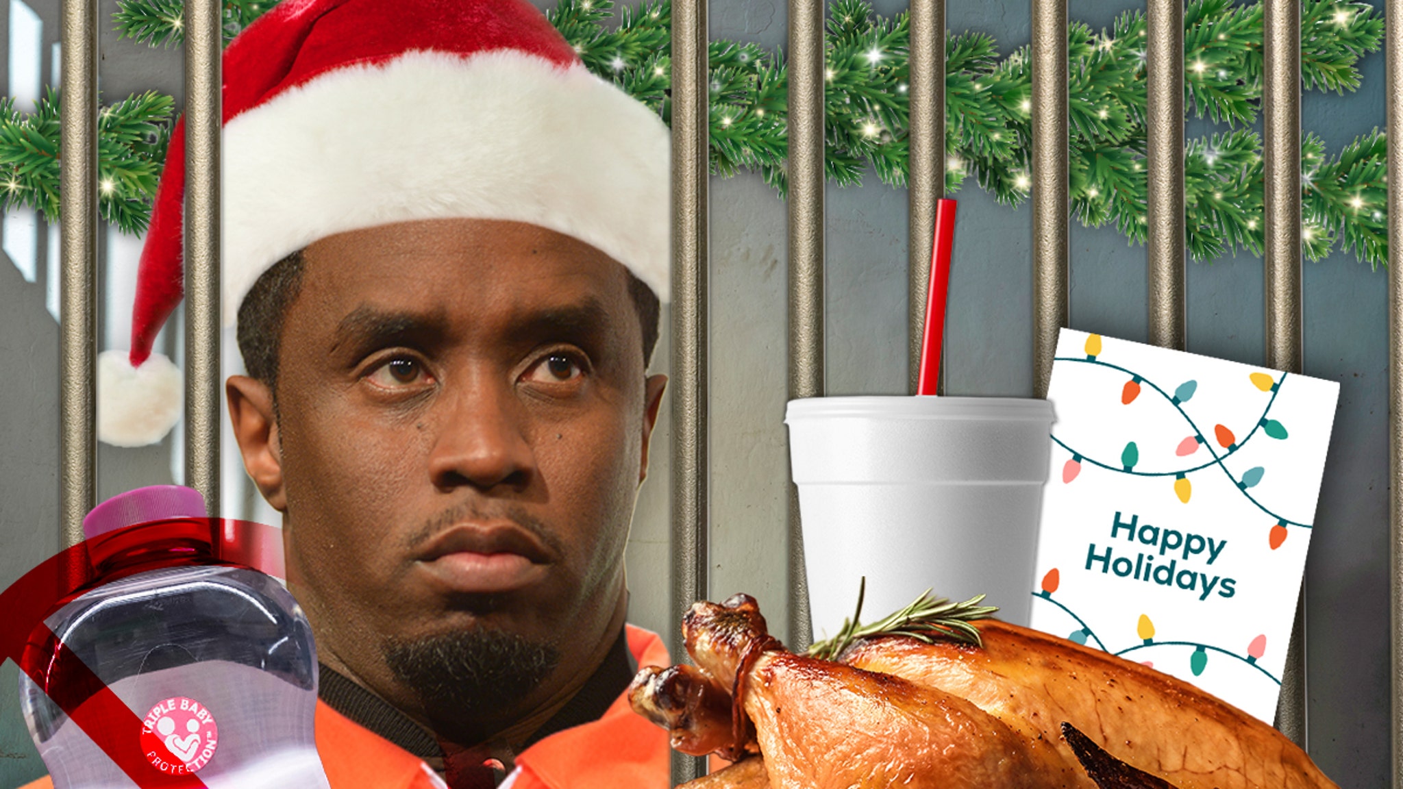 Diddy’s Jailhouse Thanksgiving, Christmas & New Year’s Menus Revealed Diddy’s Jailhouse Thanksgiving, Christmas & New Year’s Menus Revealed