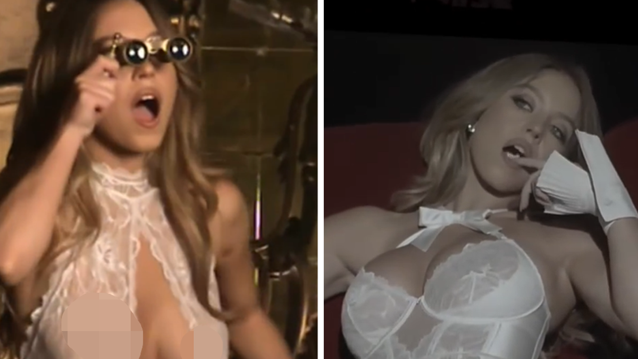 Sydney Sweeney Busts Through Her New Sizzling Lingerie, Watch Video