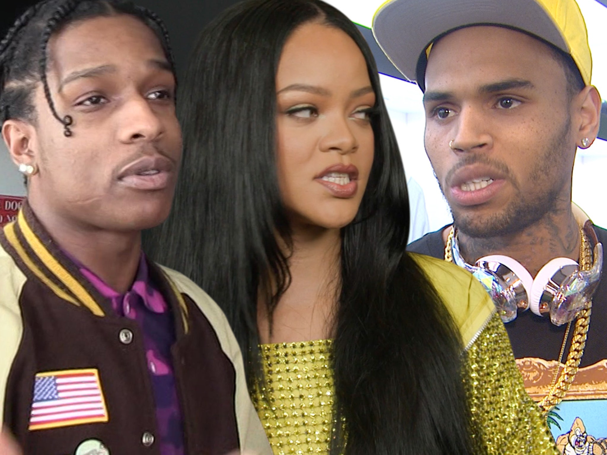 Anstændig Ikke moderigtigt gøre ondt A$AP Rocky Calls Out Chris Brown For Beating Rihanna in New Song