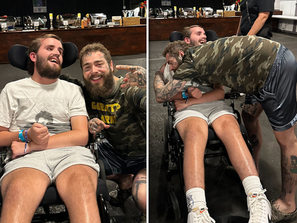 Post Malone -- Hooks up Fan Who Suffered Brain Hemorrhage