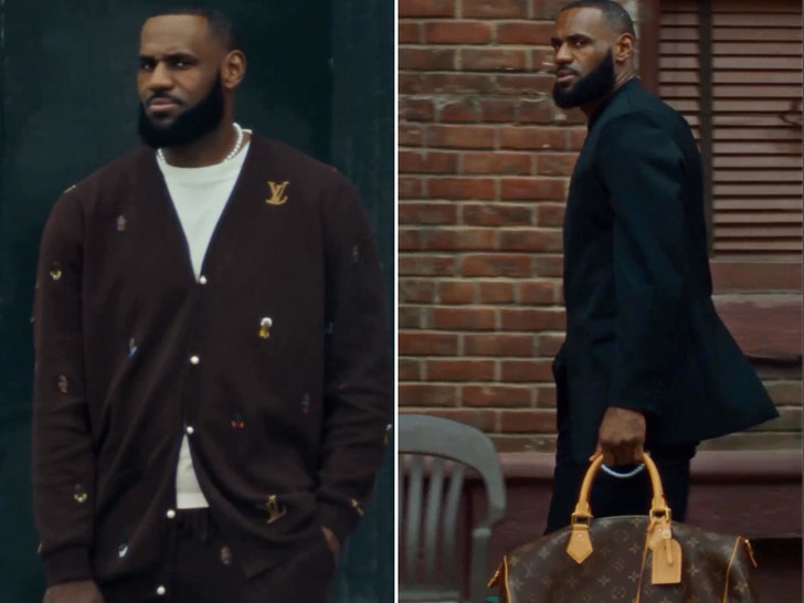 lebron james LV ad