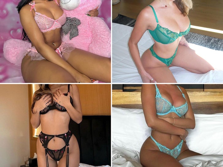 Mulheres sexy em lingerie - que pensam!