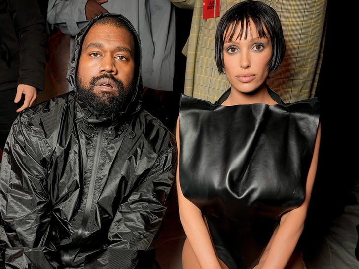 Kanye West and Bianca Censori Together