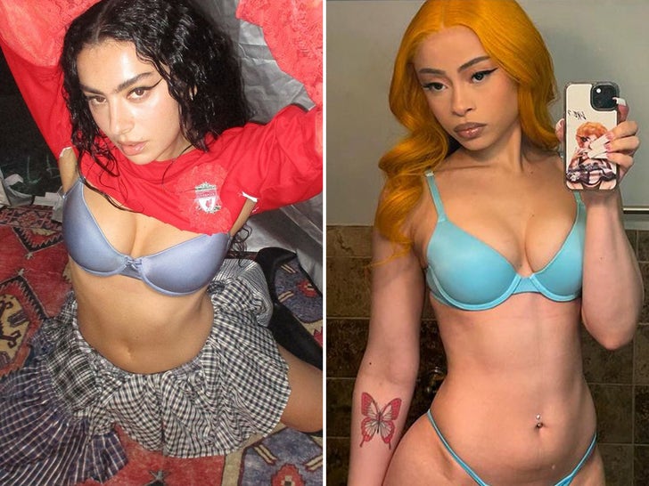 Charli XCX vs. Ice Spice Who'd You Rather?! (Babes In Bras Edition)