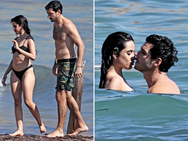 Camila Cabello And BF Henry Junior Chalhoub Steamy PDA On Hot Ibiza Vacay