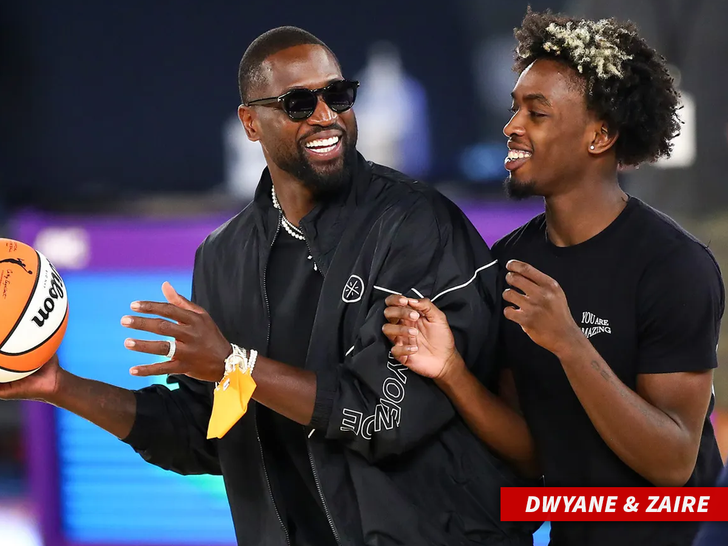 sub dwyane wade zaire wade getty 1