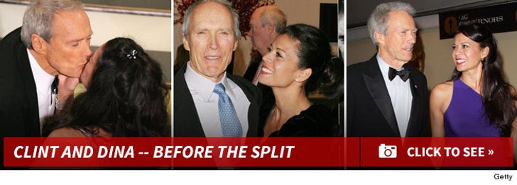 Clint and Dina Eastwood -- Before the Split