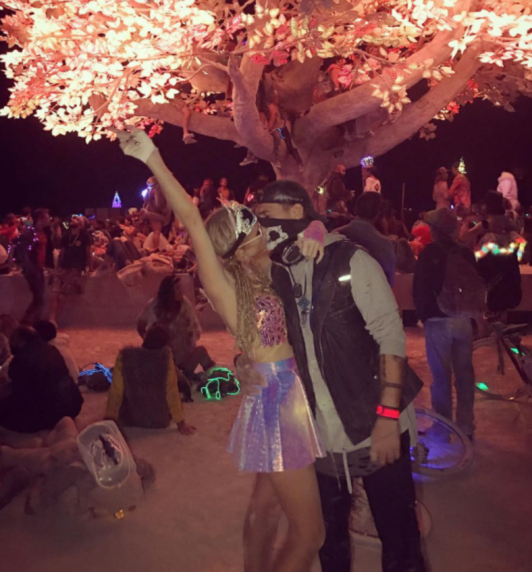 Paris Hilton and Chris Zylka