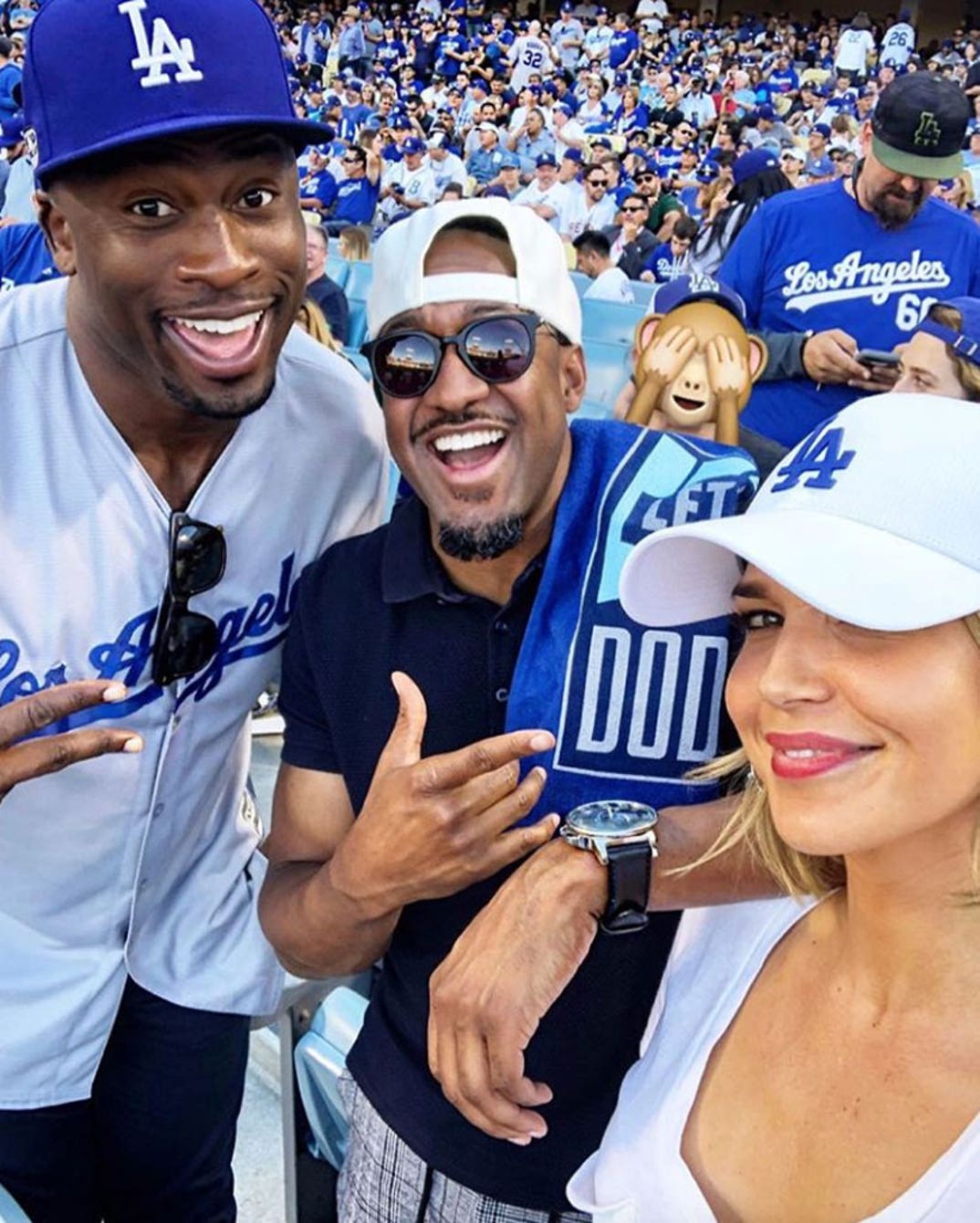Jaleel White and Arielle Kebbel