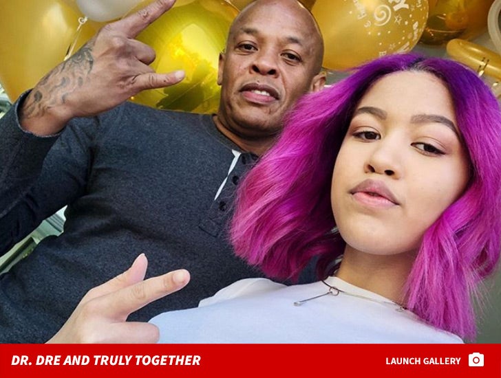 Dr. Dre and Truly Young -- Family Photos