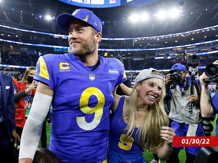 Matthew Stafford, wife Kelly troll each other on Instagram