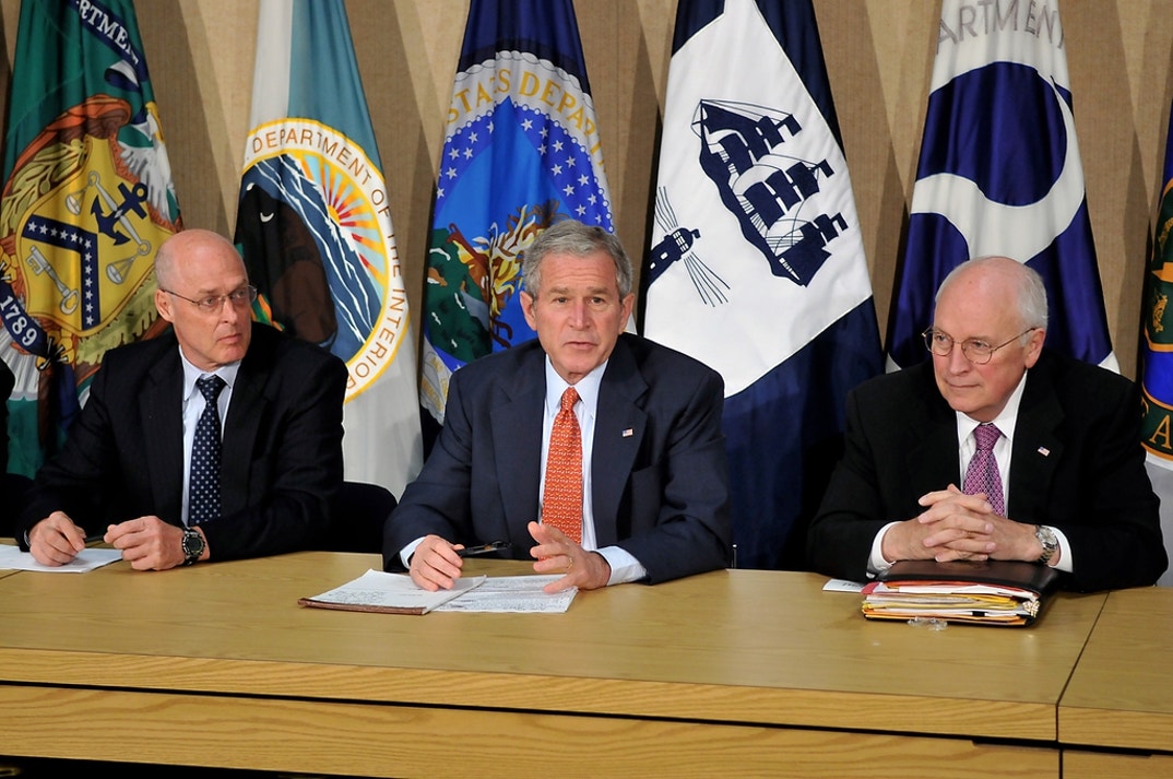 George W Bush and Dick Chaney Through The Years 4