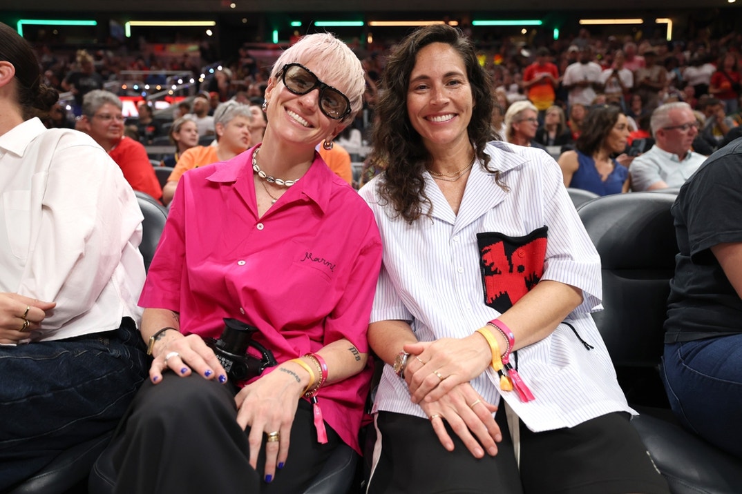 Megan Rapinoe and Sue Bird Happier Times 8