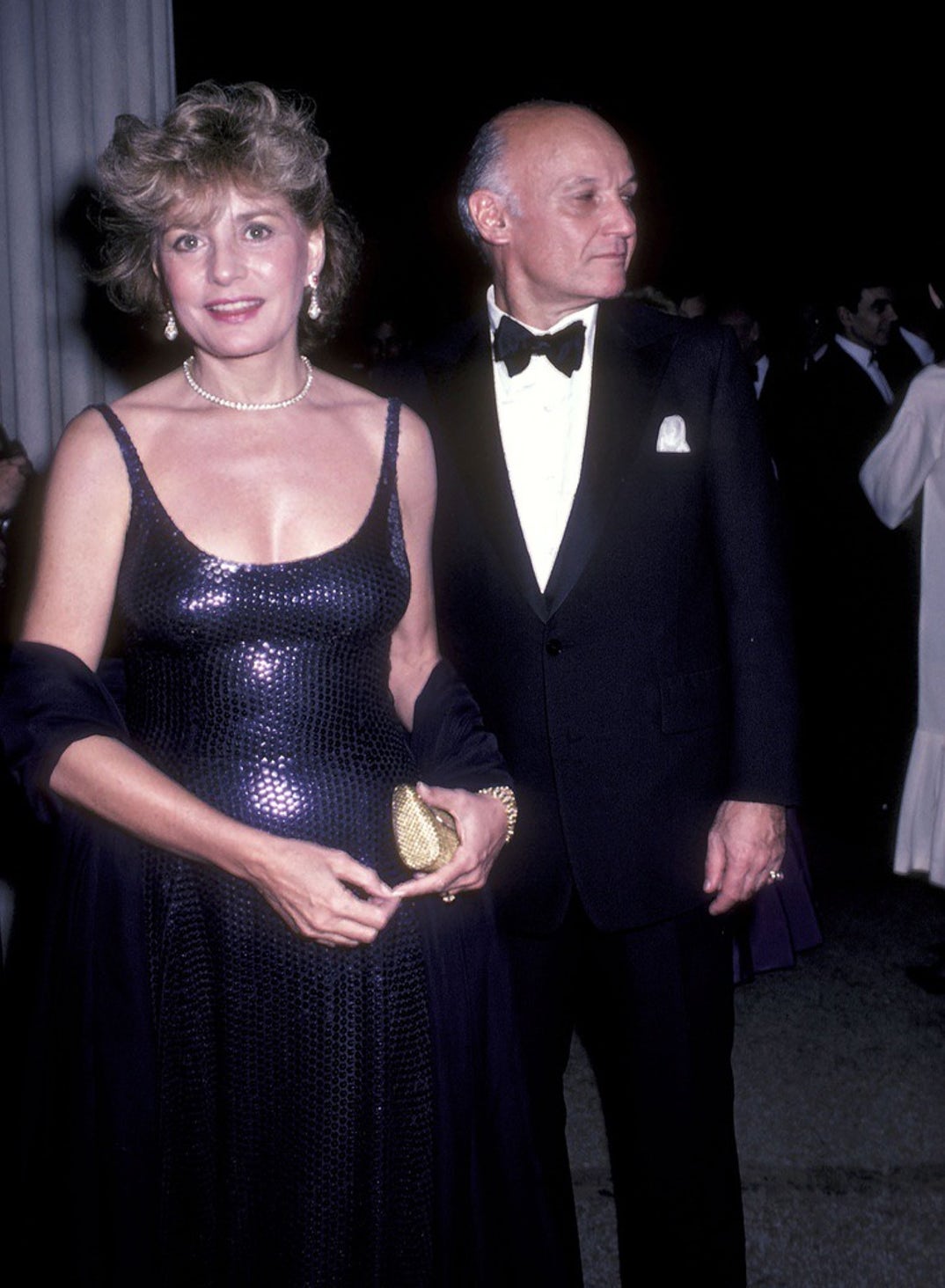 Barbara Walters and Alan C Greenberg in 1982