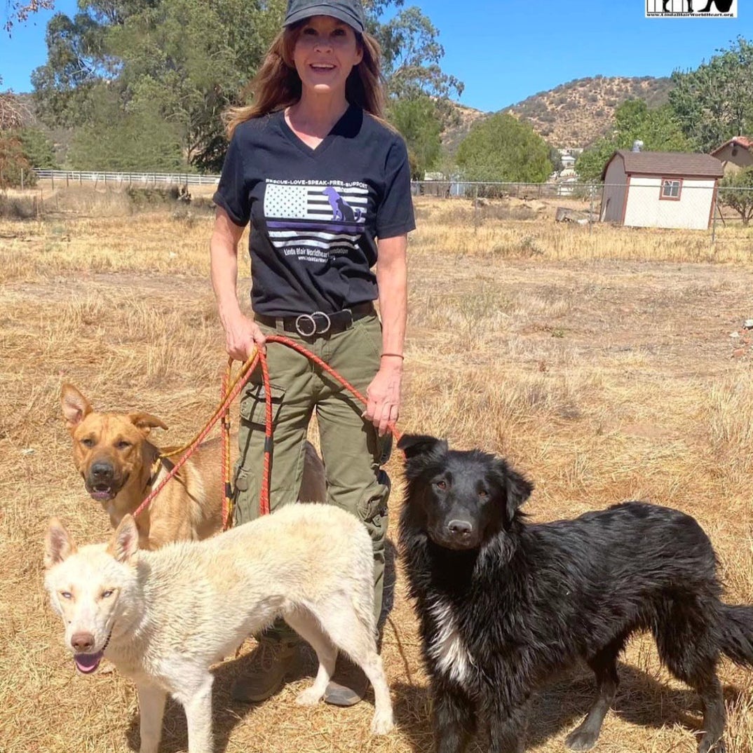 Linda Blair With Dogs 8