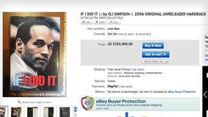 O.J. Simpson Book -- Ultra-Rare Copy of 'If I Did It' On Sale for $250,000