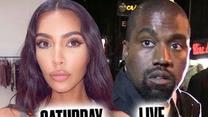 'SNL' Didn't Force Kim Kardashian to Make Kanye Divorce Joke