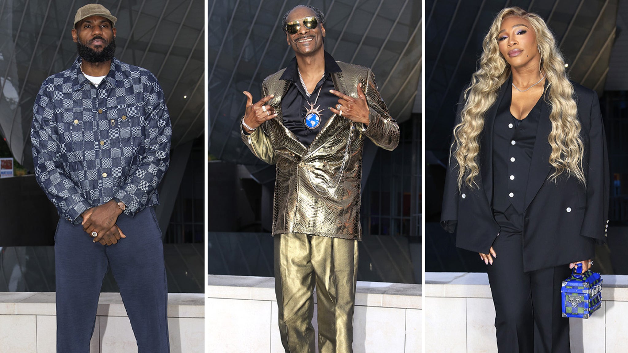 Celebs Look As Good As Gold at Pre-Olympics Event Red Carpet