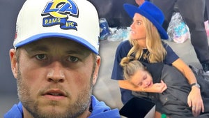 Matthew Stafford's daughter pukes during Wildcard game main instagram