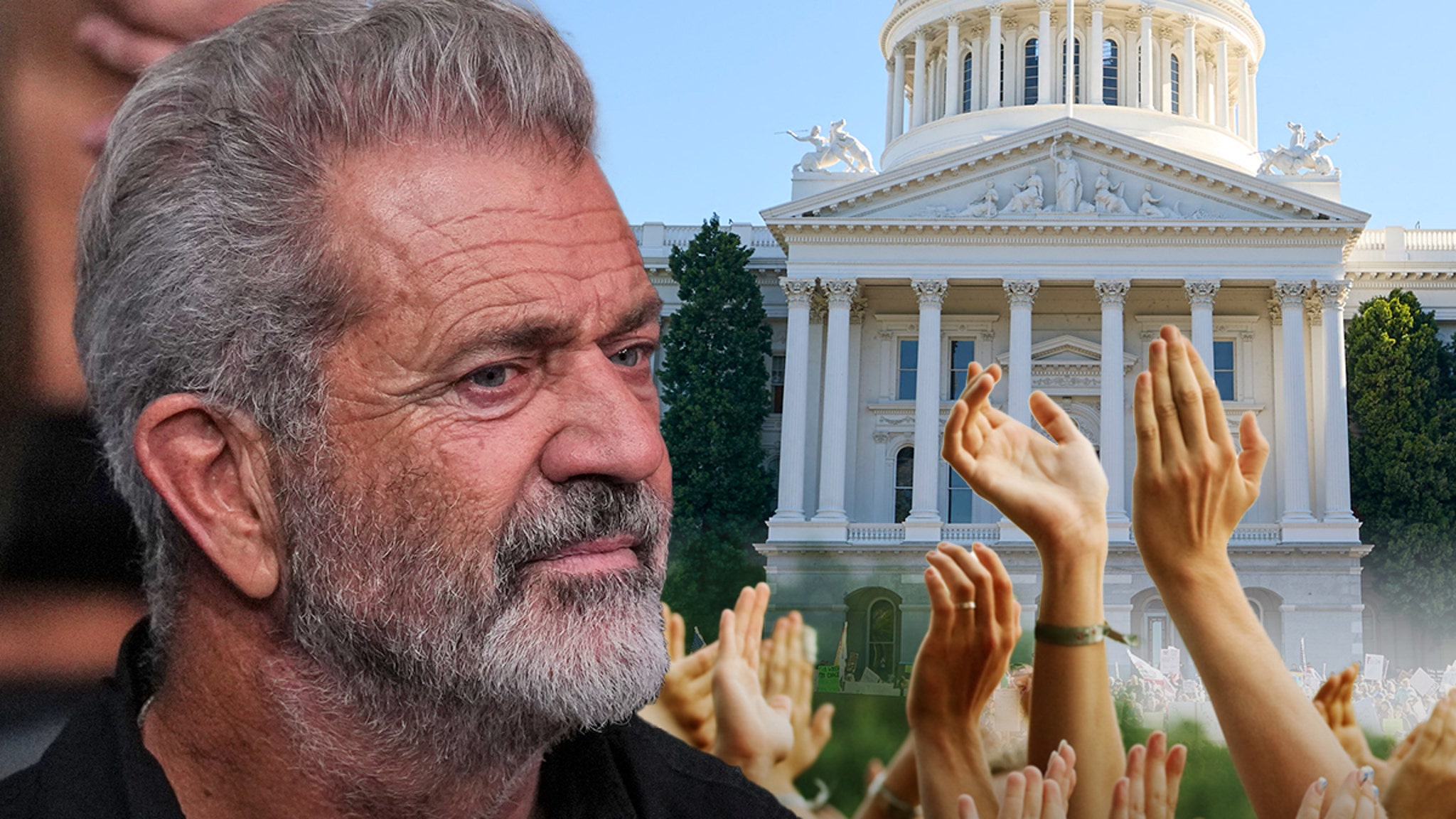 Mel Gibson Shines in Poll But Rules Out California Governor Bid