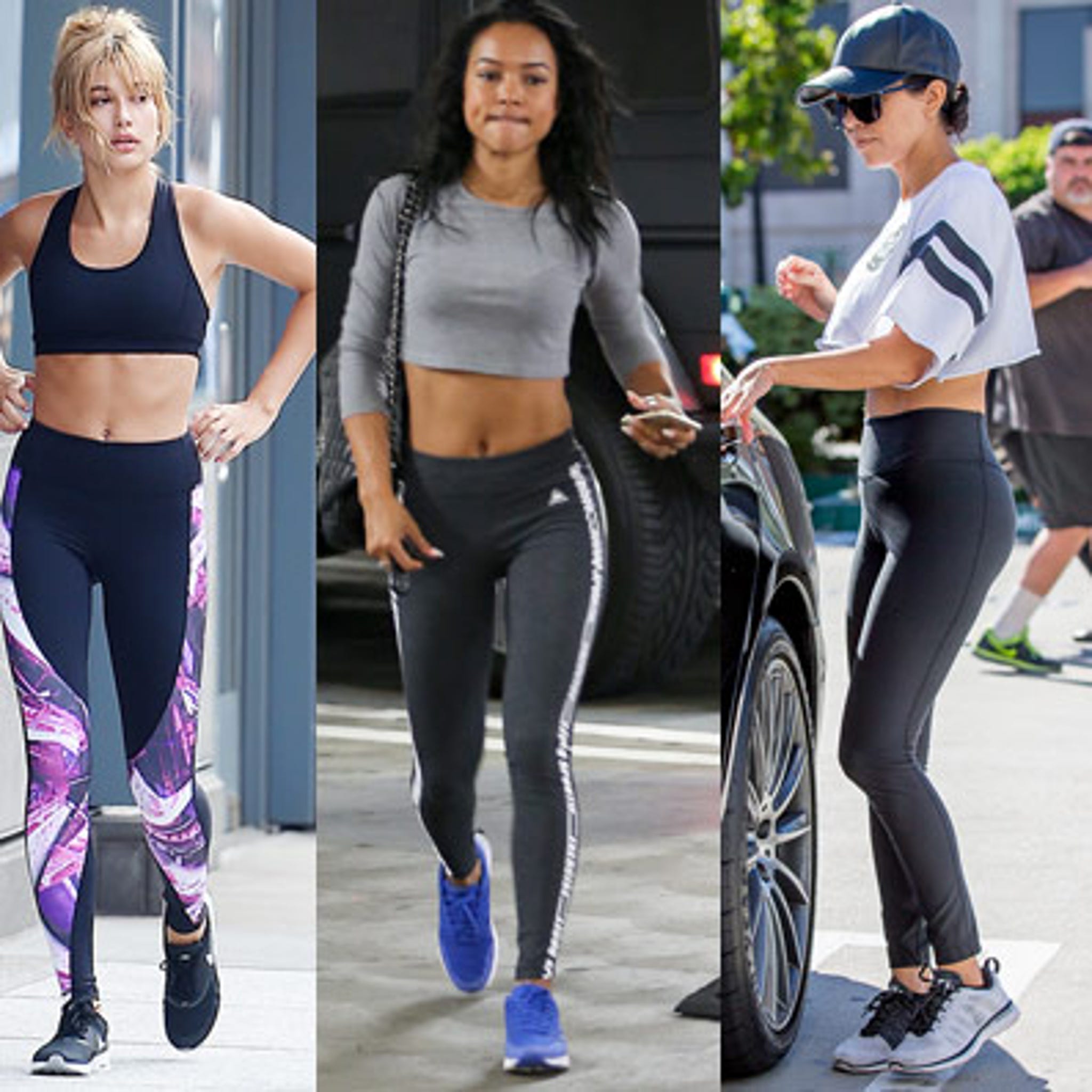85 Photos Of Celebrities In Tights, Leggings And Spandex To