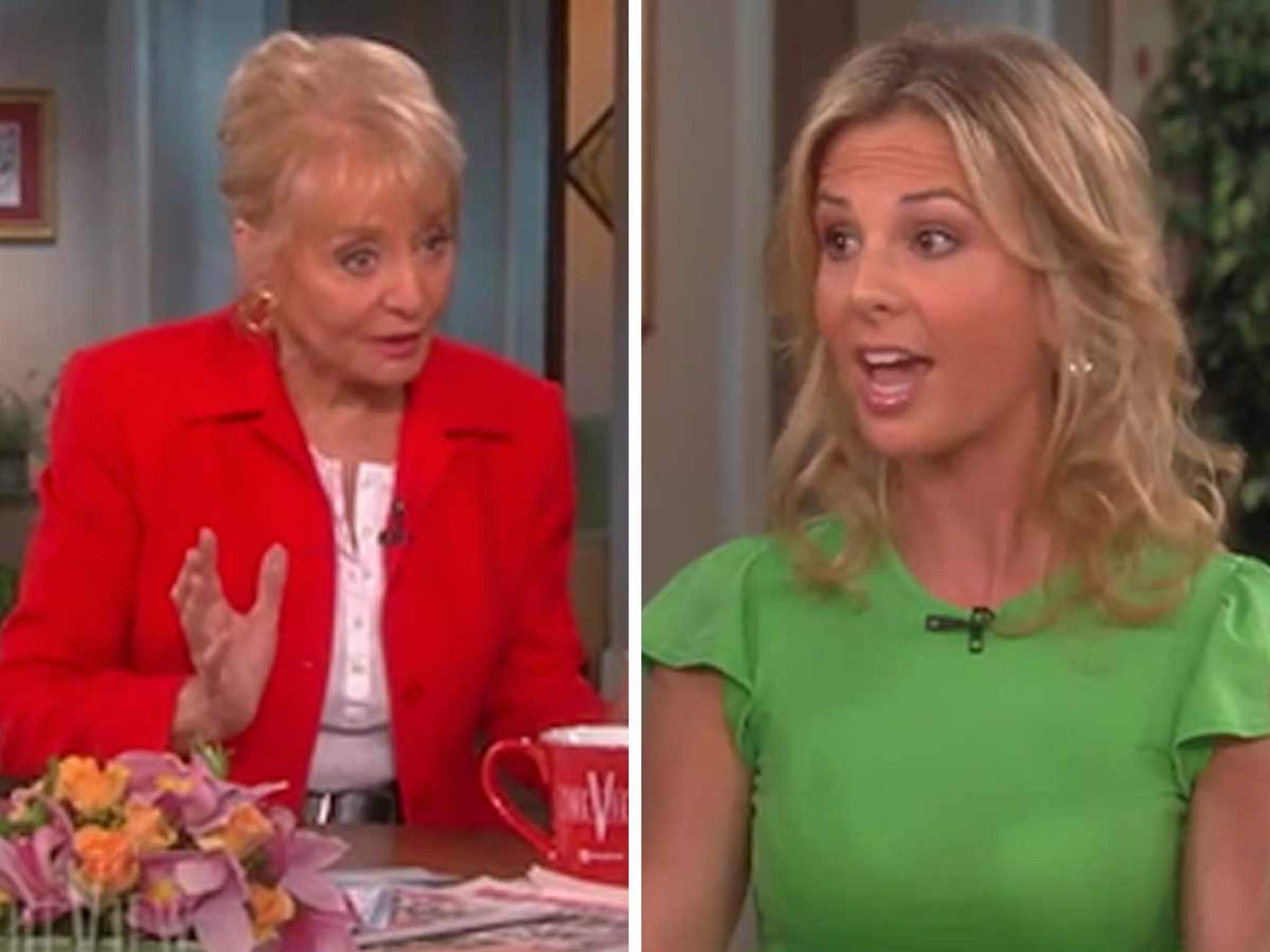 Elisabeth Hasselbeck Fucking - New 'View' Audio Reveals Elisabeth Hasselbeck's F-Bomb Rant at Barbara  Walters