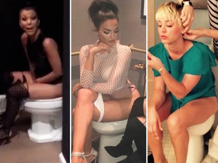 Celebrity Toilet Selfies