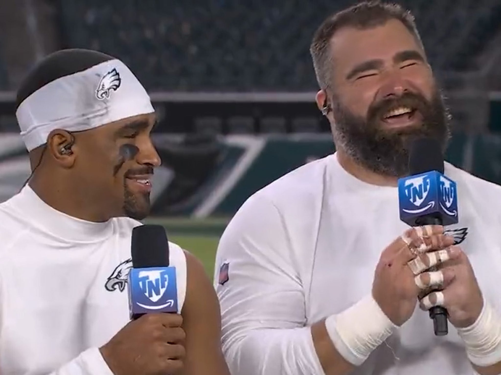 Travis Kelce, Jason Kelce are huge fans of Thursday Night Football