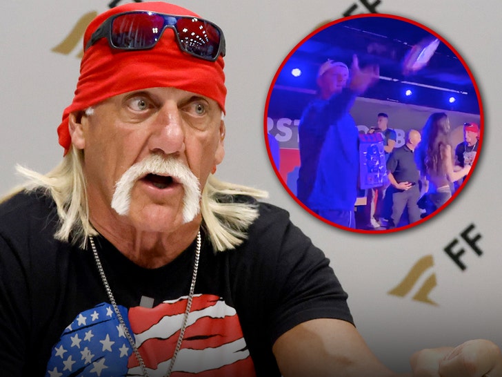 Hulk Hogan Event Attendee Claims She Needed 9 Stitches After Being Hit By Beer Can