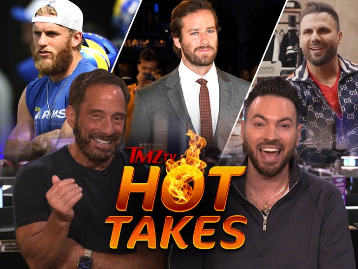 TMZ TV Hot Takes: Armie Hammer, Jeremy Jackson, Cooper Kupp