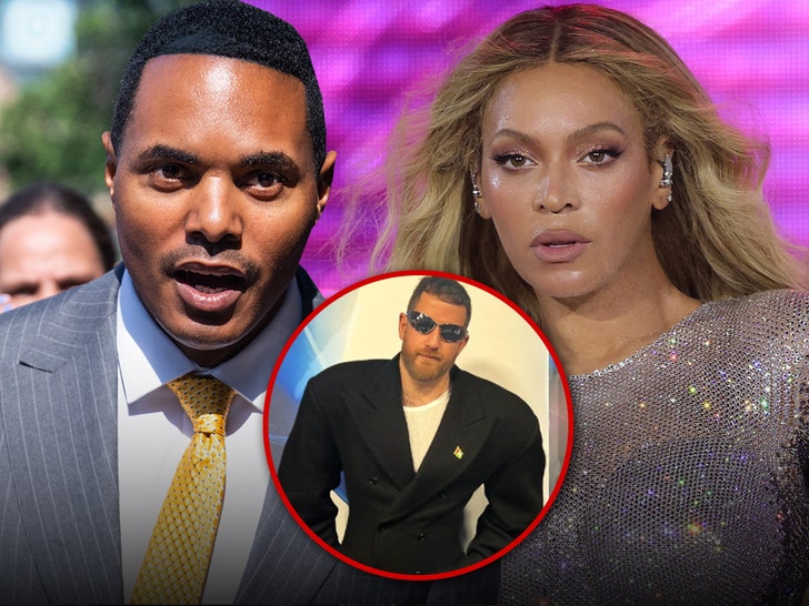 Andrew Makadsi beyonce and Ritchie Torres getty insta 1