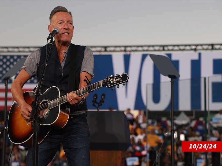 Springsteen และ Kamala Harris Getty 1